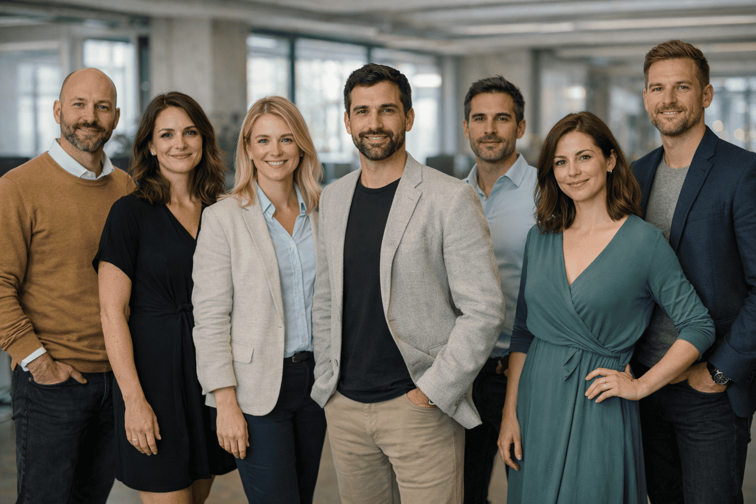 Team working on AI trading platform — Bron Kapithoek